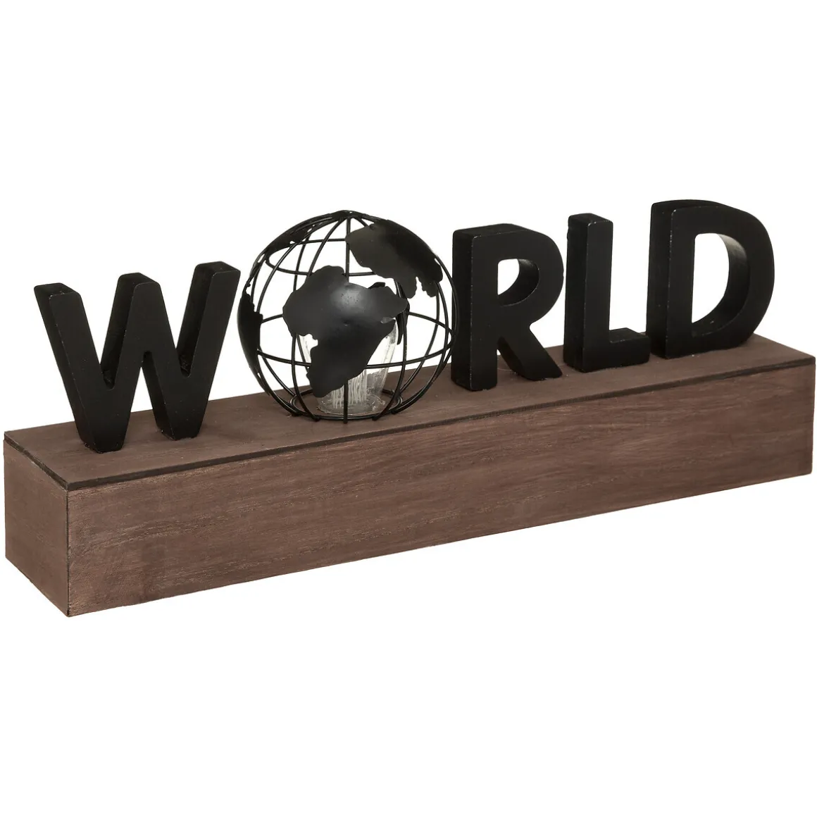 Lampe mot "World"