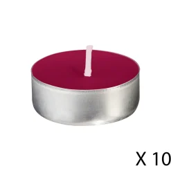 Lot de 30 bougies parfumées