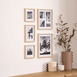 Lot de 5 cadres photos 