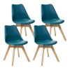 Lot de 4 chaises "Baya"