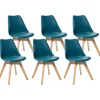 Lot de 6 chaises "Baya"