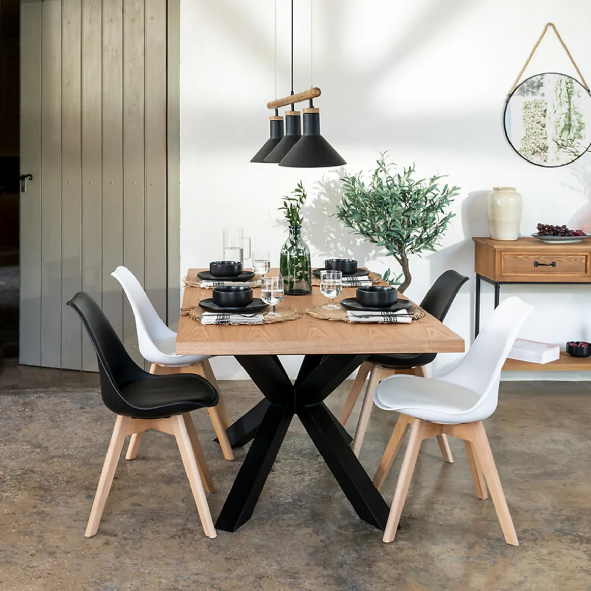 Lot de 2 chaises "Baya"