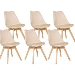 Lot de 6 chaises "Baya"