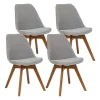 Lot de 4 chaises "Baya"