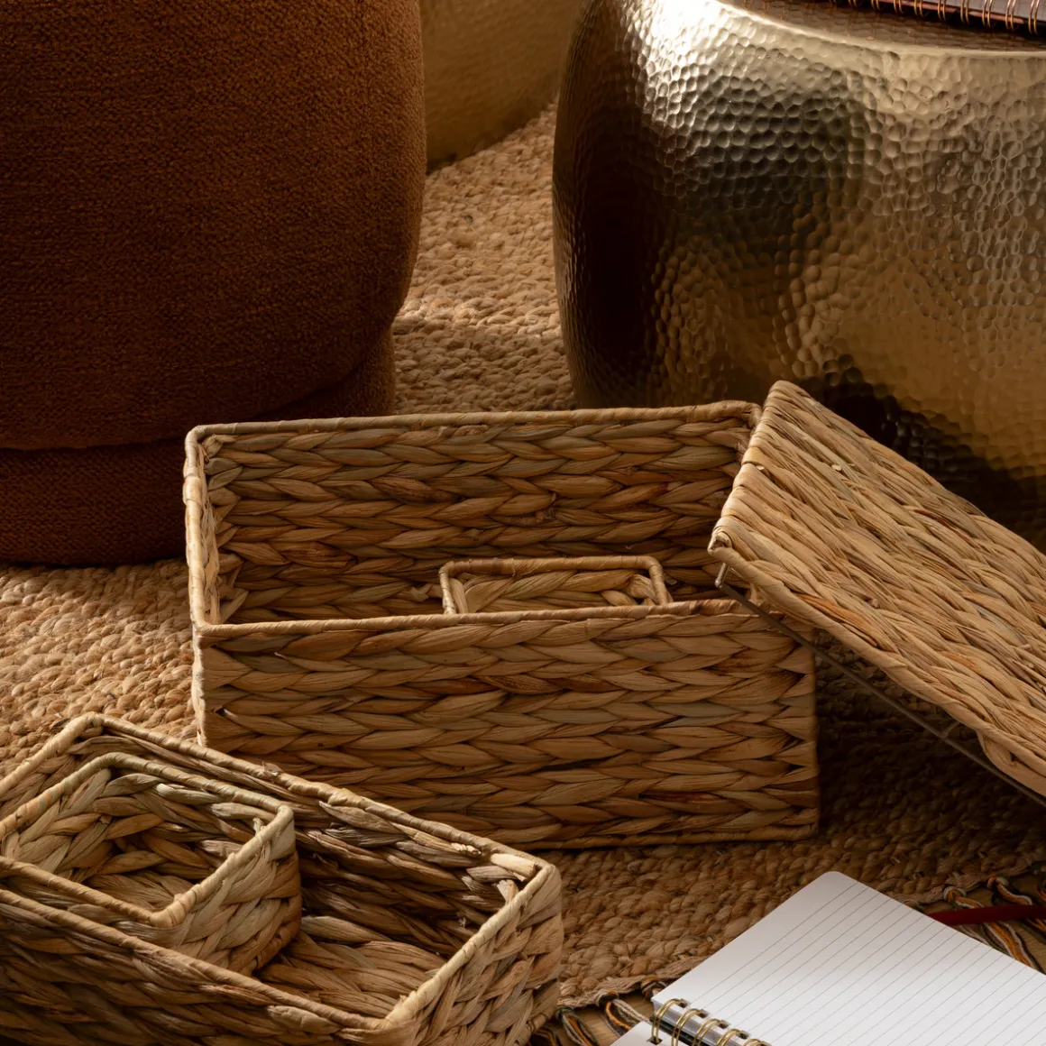 Lot de 4 paniers "Lia"