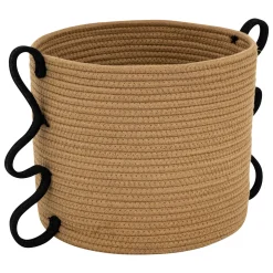 Lot de 2 paniers ronds 