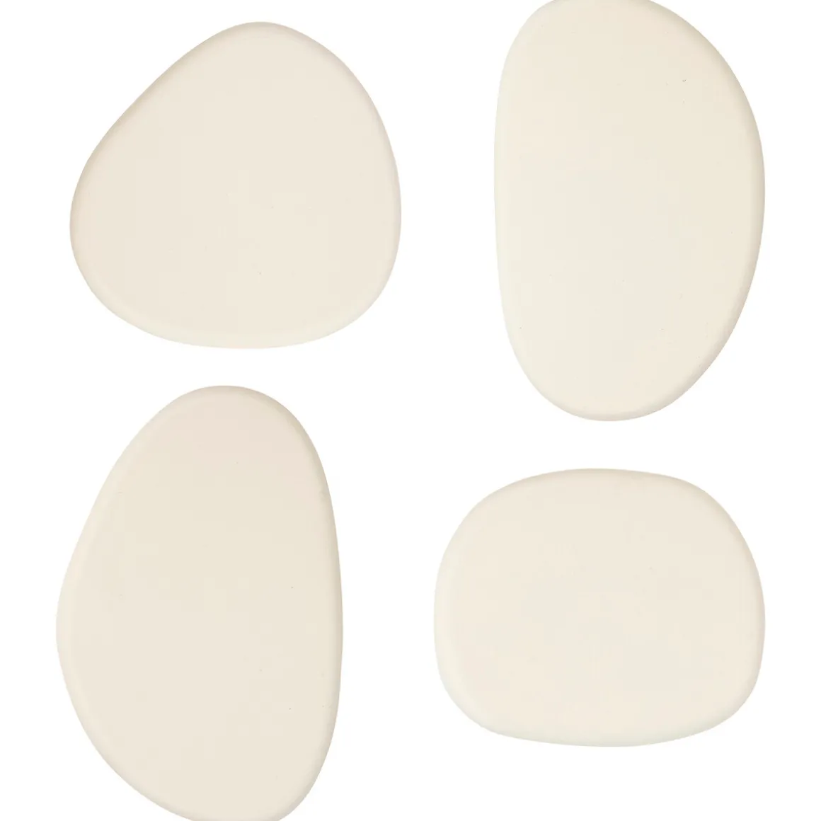 Lot de 4 patères organiques "Karen"