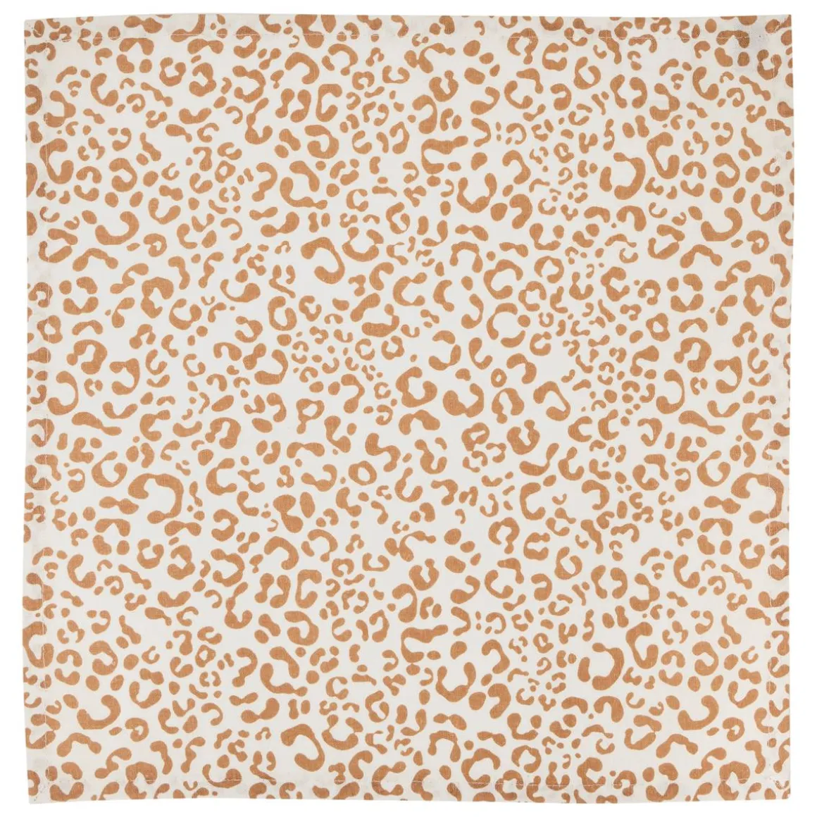 Lot de 4 serviettes de table "Leopadi"