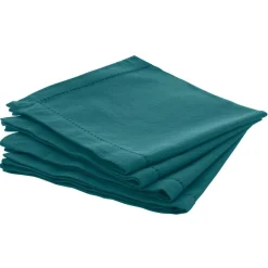 Lot de 4 serviettes de table "Chambray"