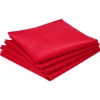 Lot de 4 serviettes de table, coton