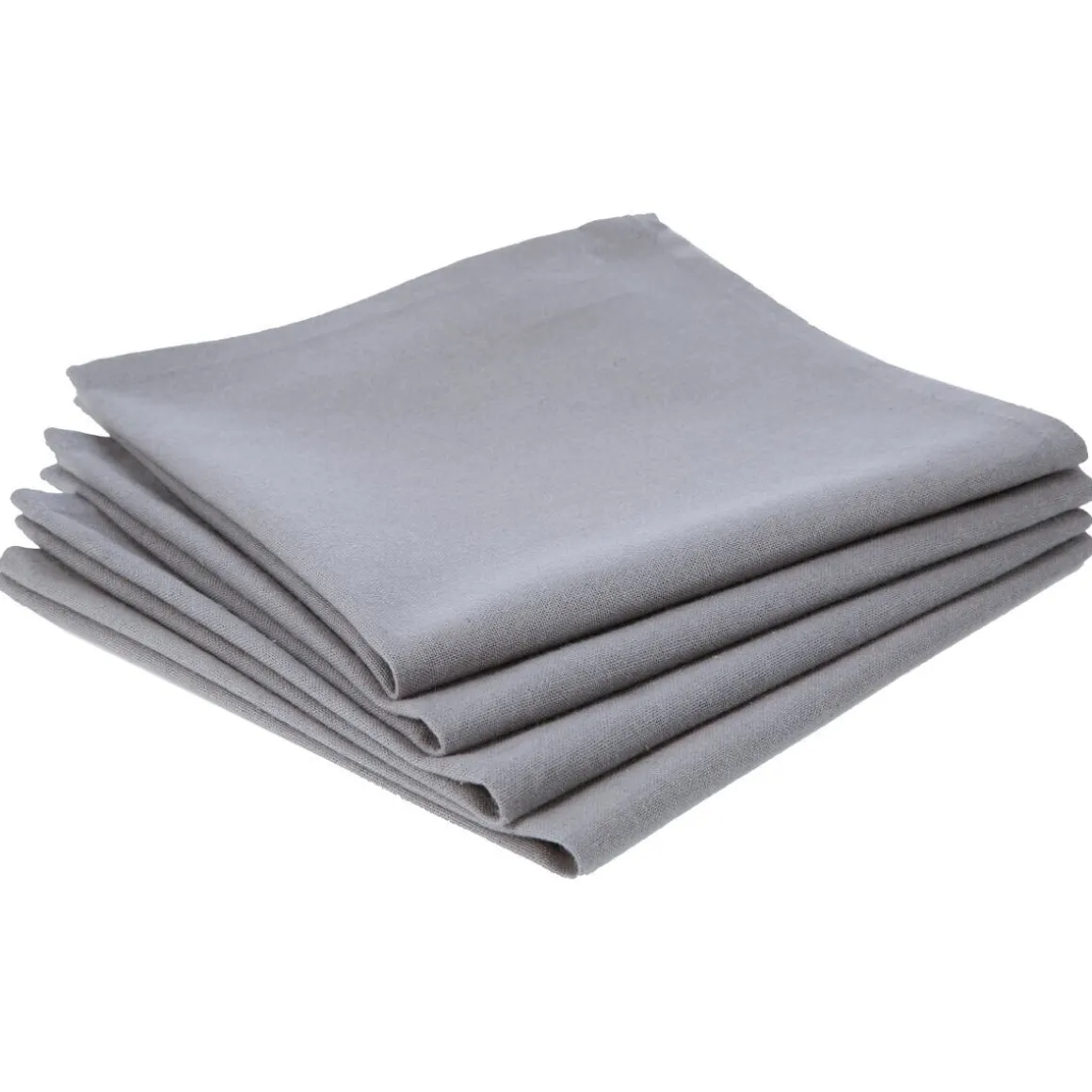 Lot de 4 serviettes de table, coton