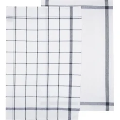 Lot de 2 torchons coton