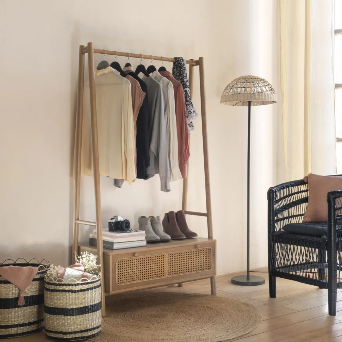 Meuble d'entrée 1 tiroir "Tiria"