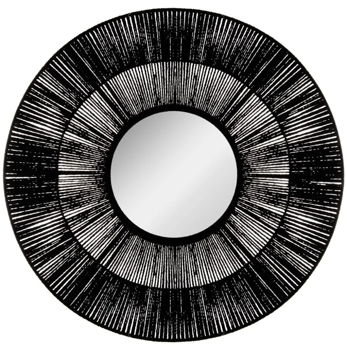 Miroir "Barbara" noir
