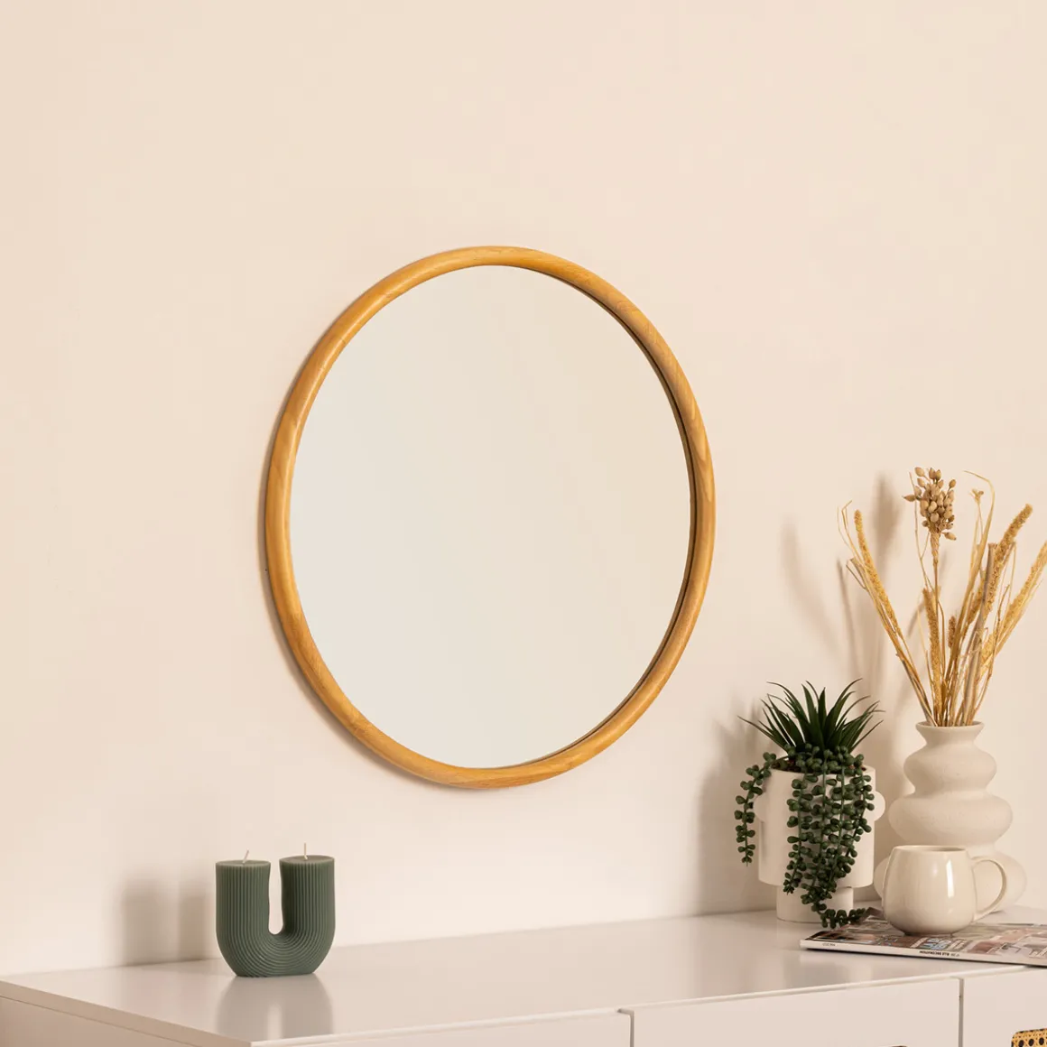 Miroir rond "Kim"