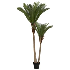 Palmier artificiel 2 troncs