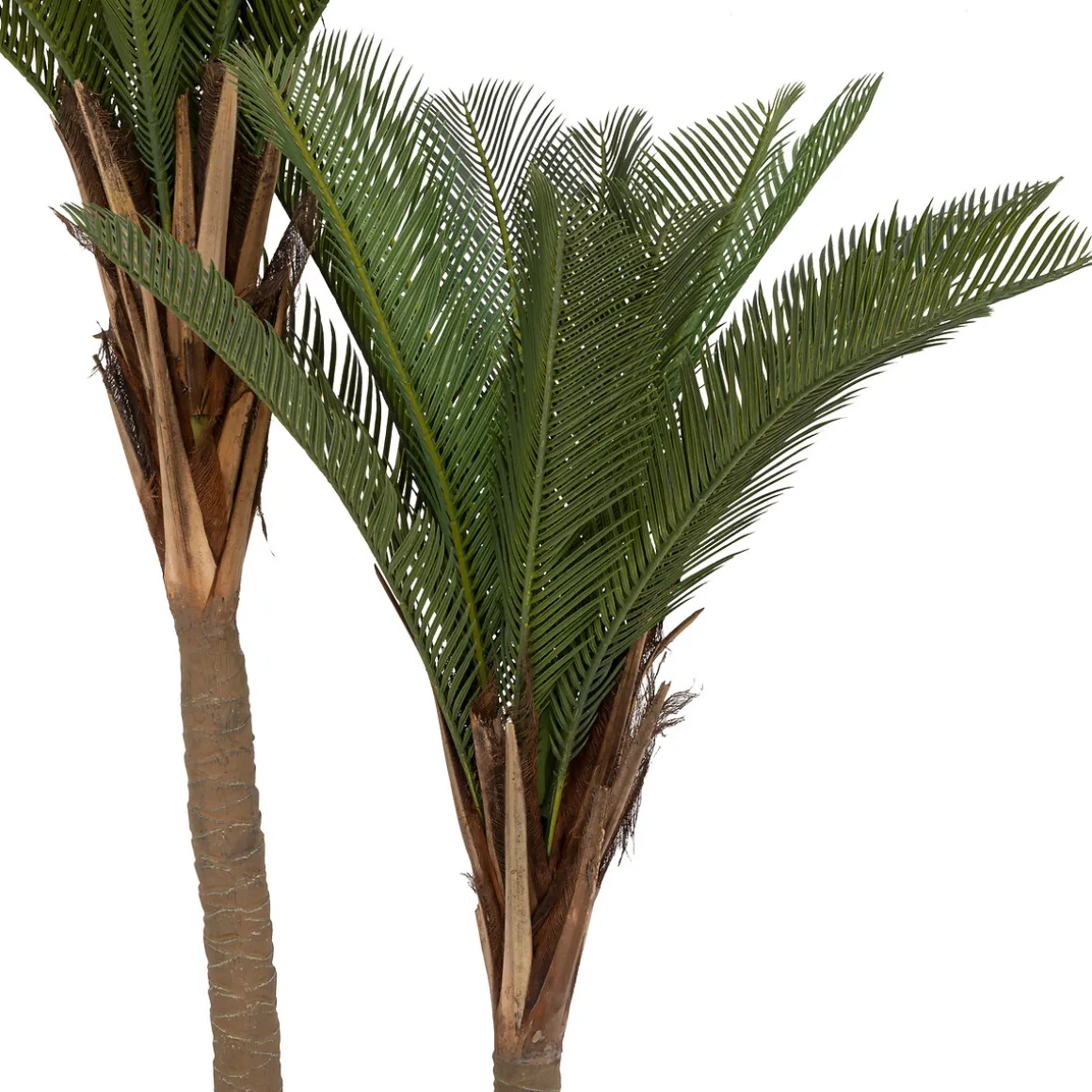 Palmier artificiel 2 troncs