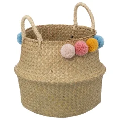 Panier enfant pompons "Bulda"