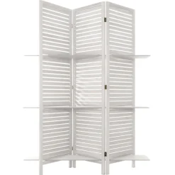 Paravent 3 étagères