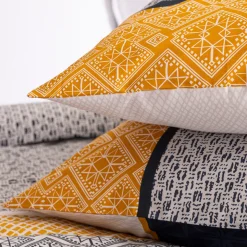 Parure de lit 3 pièces "Etnik rayé"