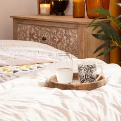 Parure de lit 3 pièces imprimée