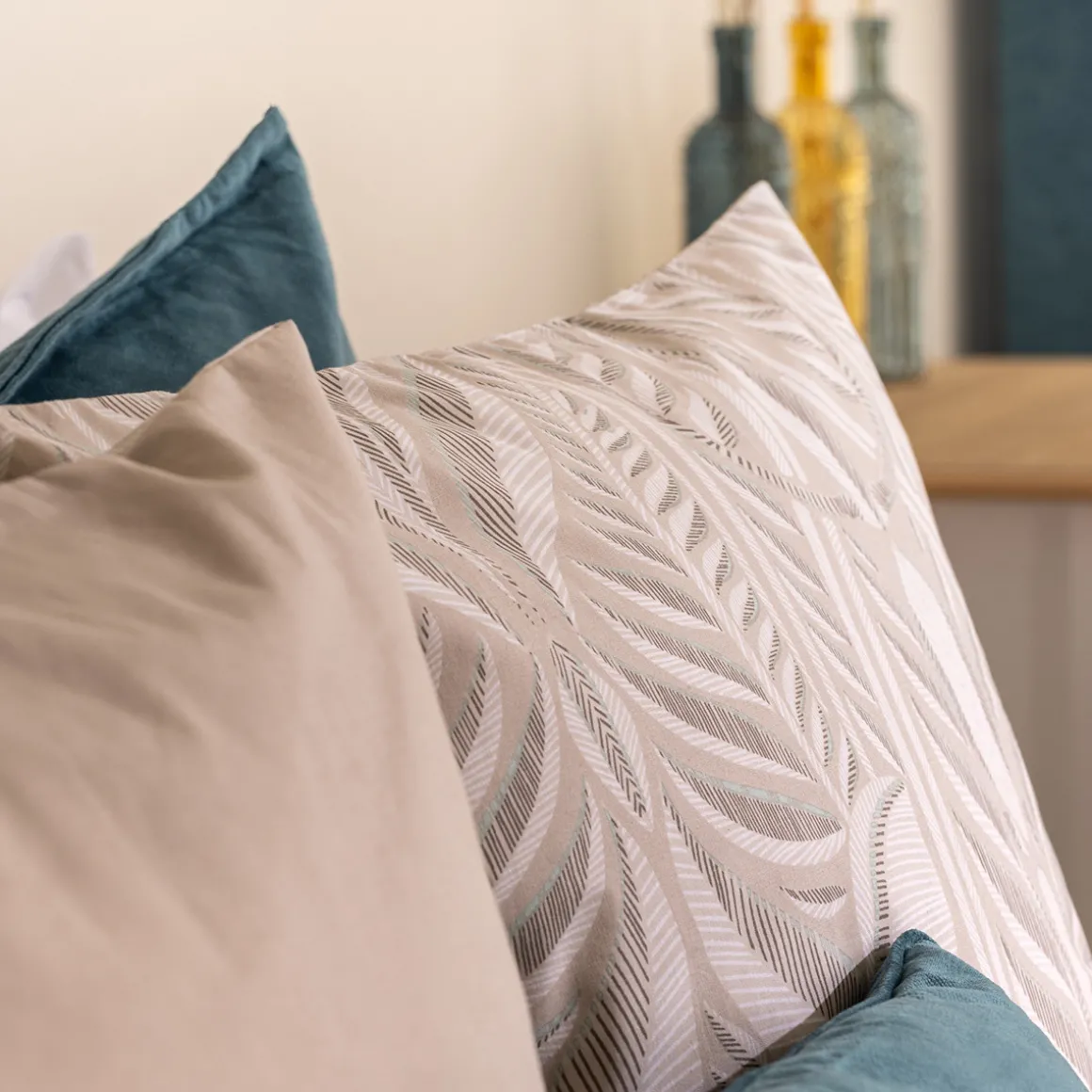 Parure de lit 3 pièces imprimée "Nalh"