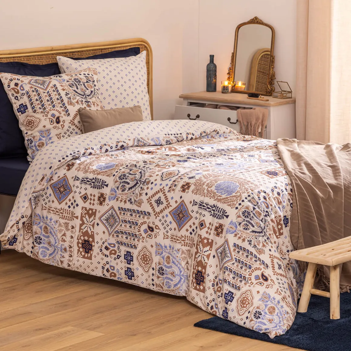 Parure de lit 3 pièces "Khafu"