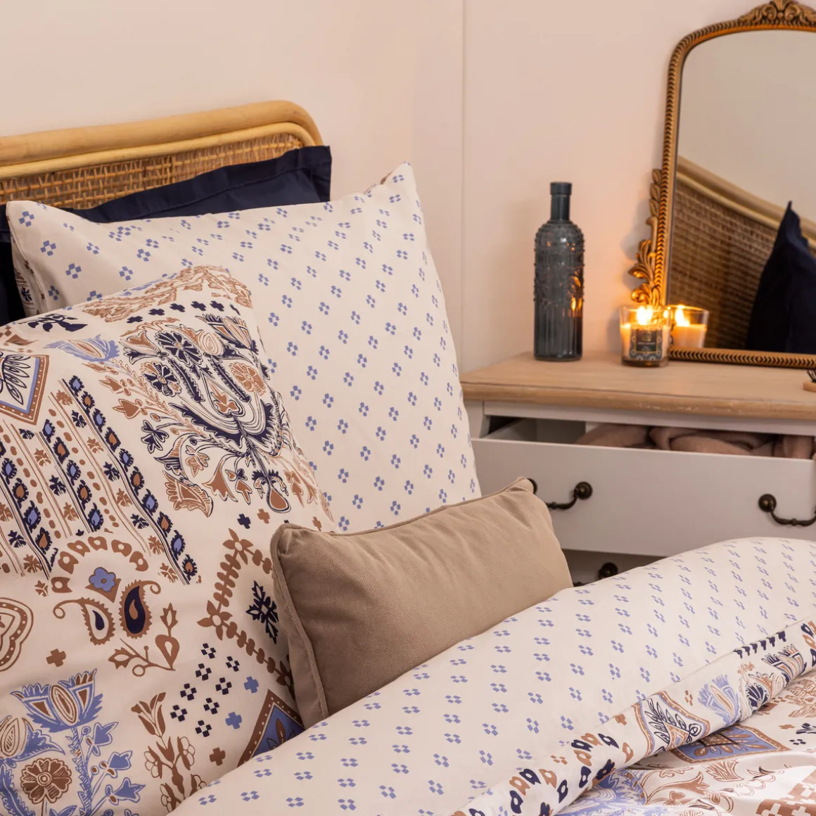 Parure de lit 3 pièces "Khafu"