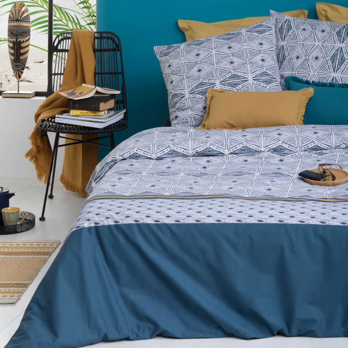 Parure de lit 3 pièces "Tihora"