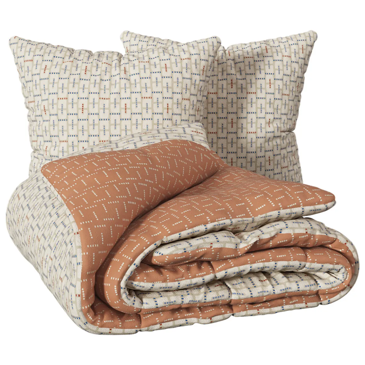 Parure de lit imprimée "Posei"