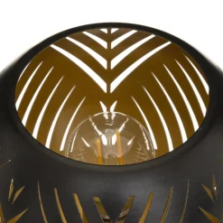 Photophore boule LED métal