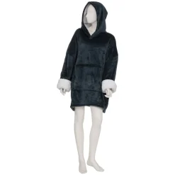 Plaid à manches capuche