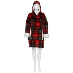 Plaid à manches "Hoodie"