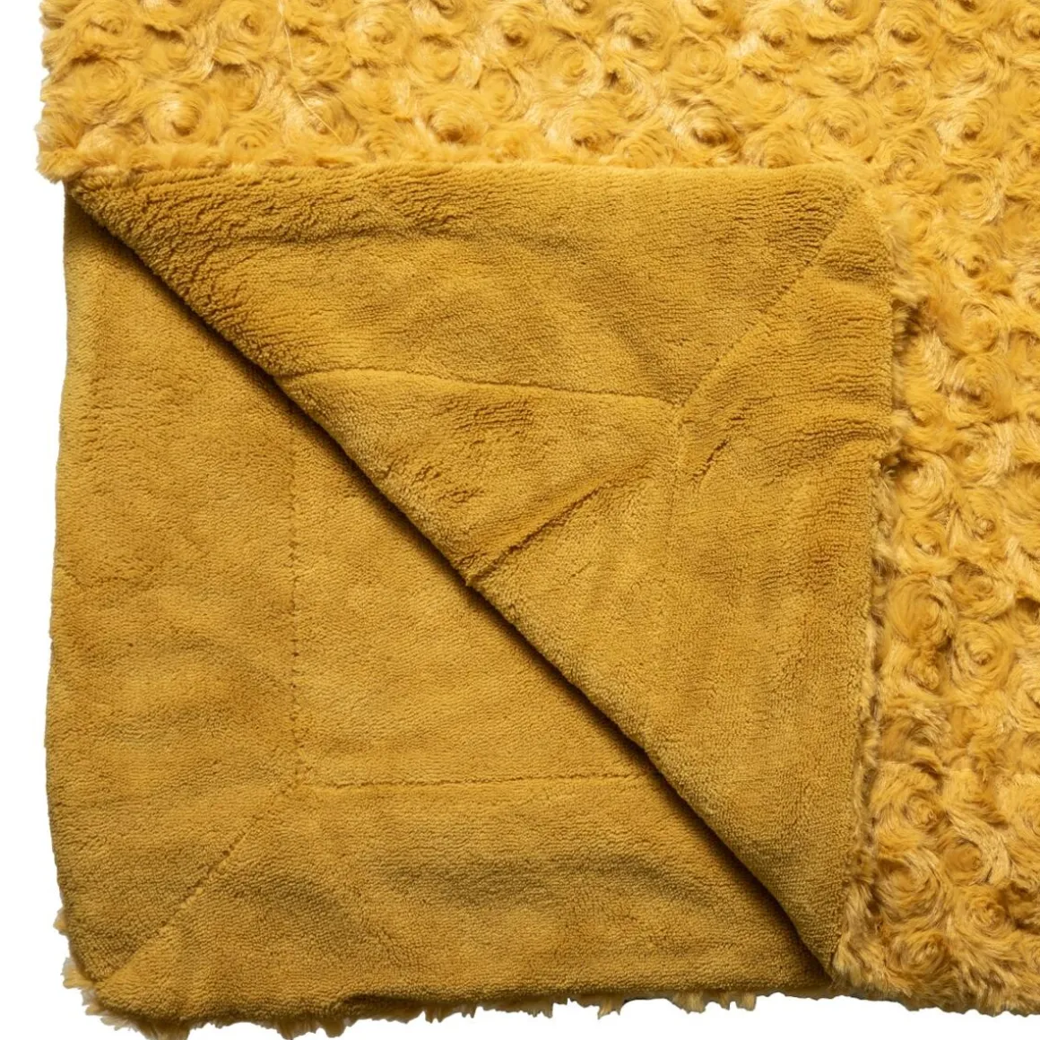 Plaid "Bouclette" fausse fourrure