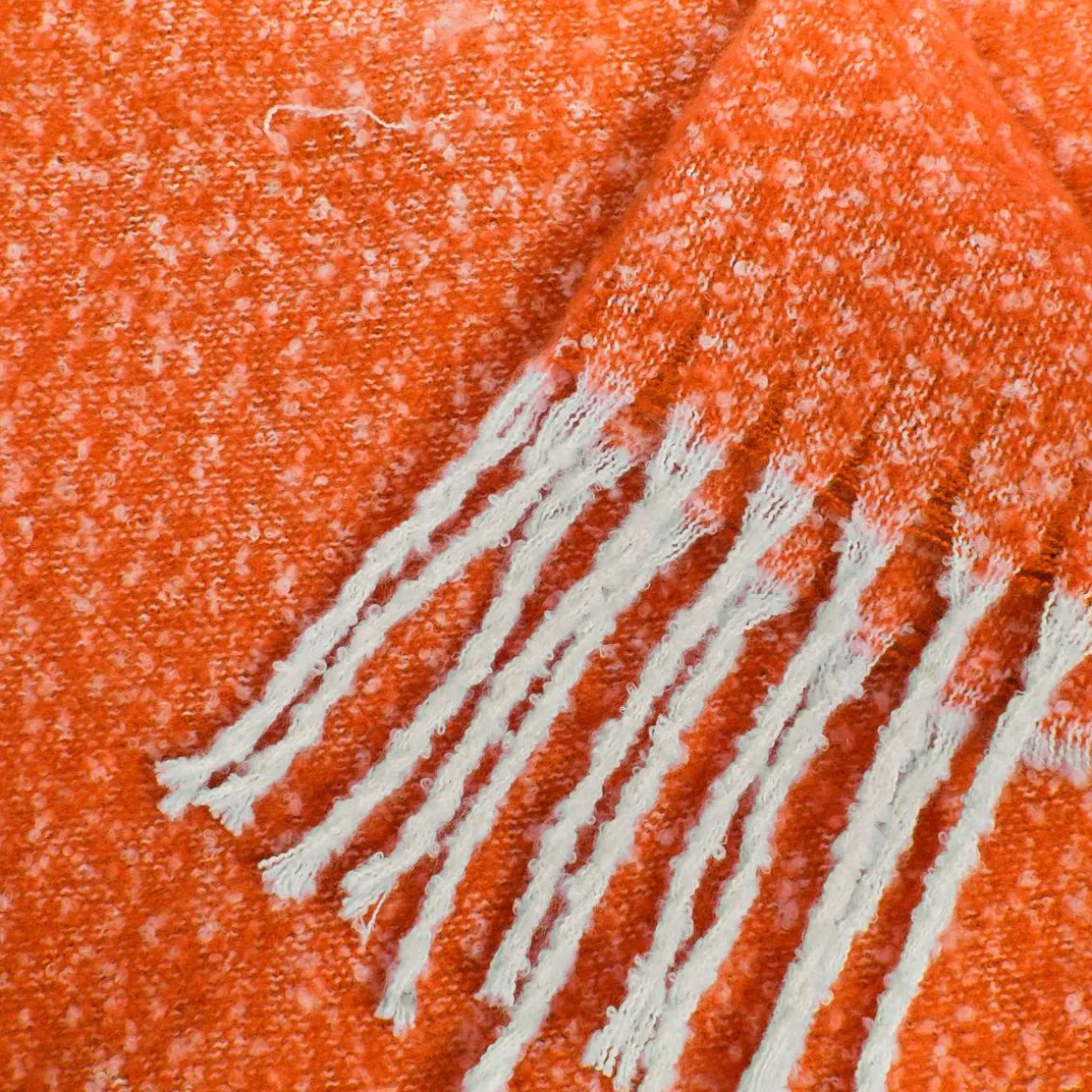 Plaid effet mohair "Flow"