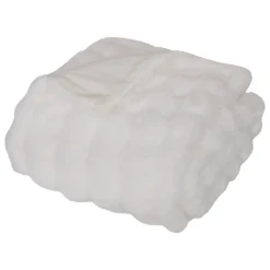 Plaid fausse fourrure 3D "Zephy"