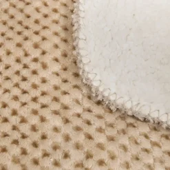 Plaid flanelle effet sherpa "Lyno"