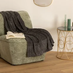 Plaid "Losange", flanelle