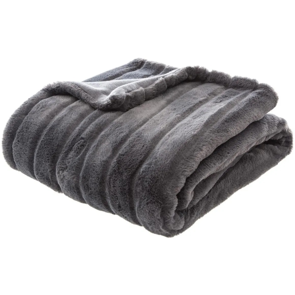 Plaid "Manoir" fausse fourrure