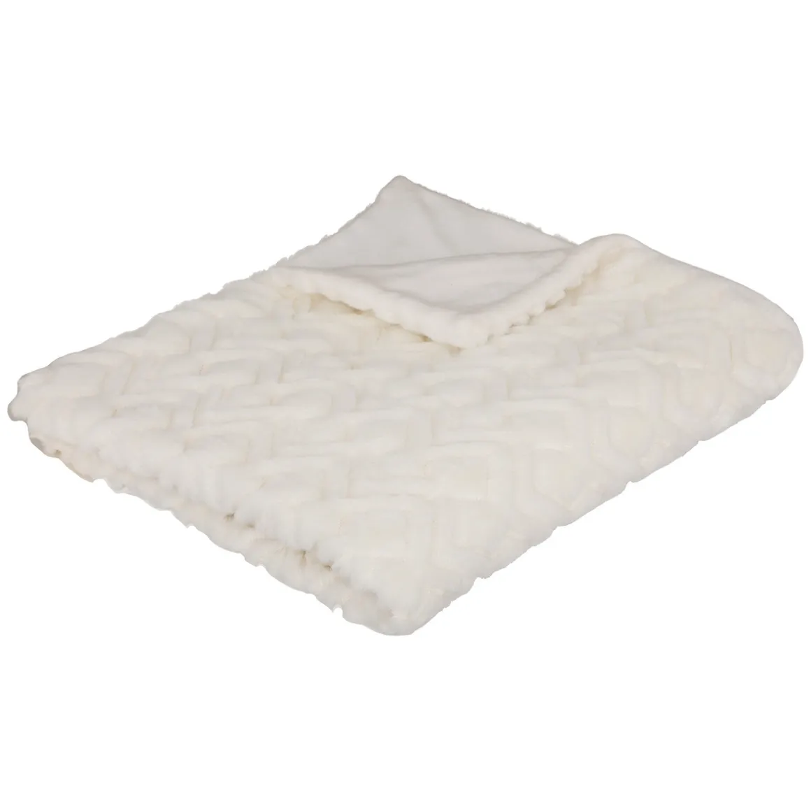 Plaid "Mara" fausse fourrure