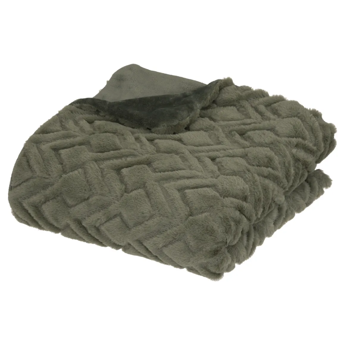 Plaid "Mara" fausse fourrure