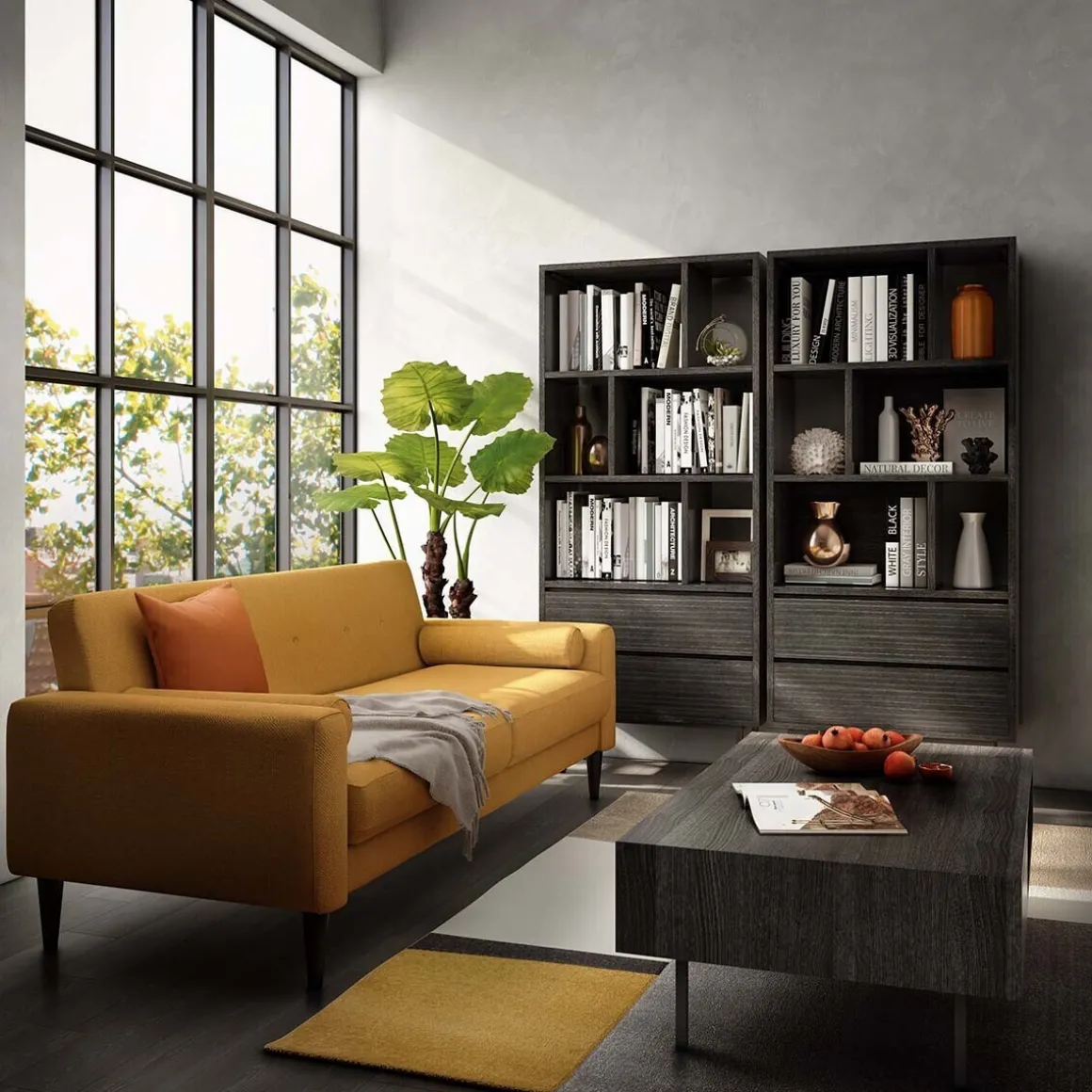 Plante artificielle en boule