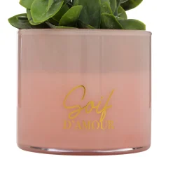 Plante artificielle en pot