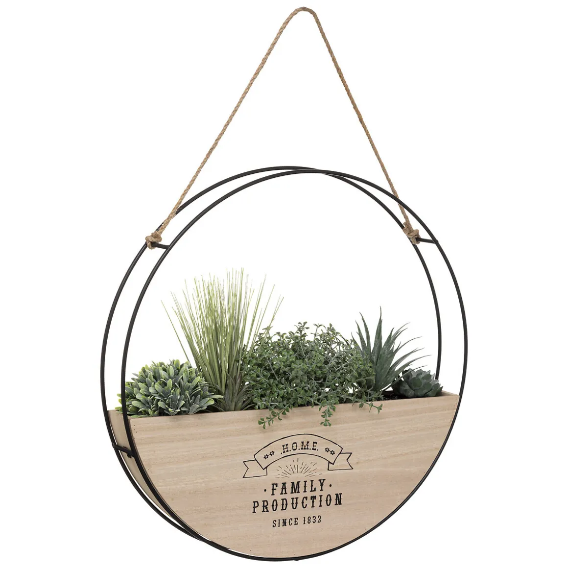 Plante artificielle suspendue