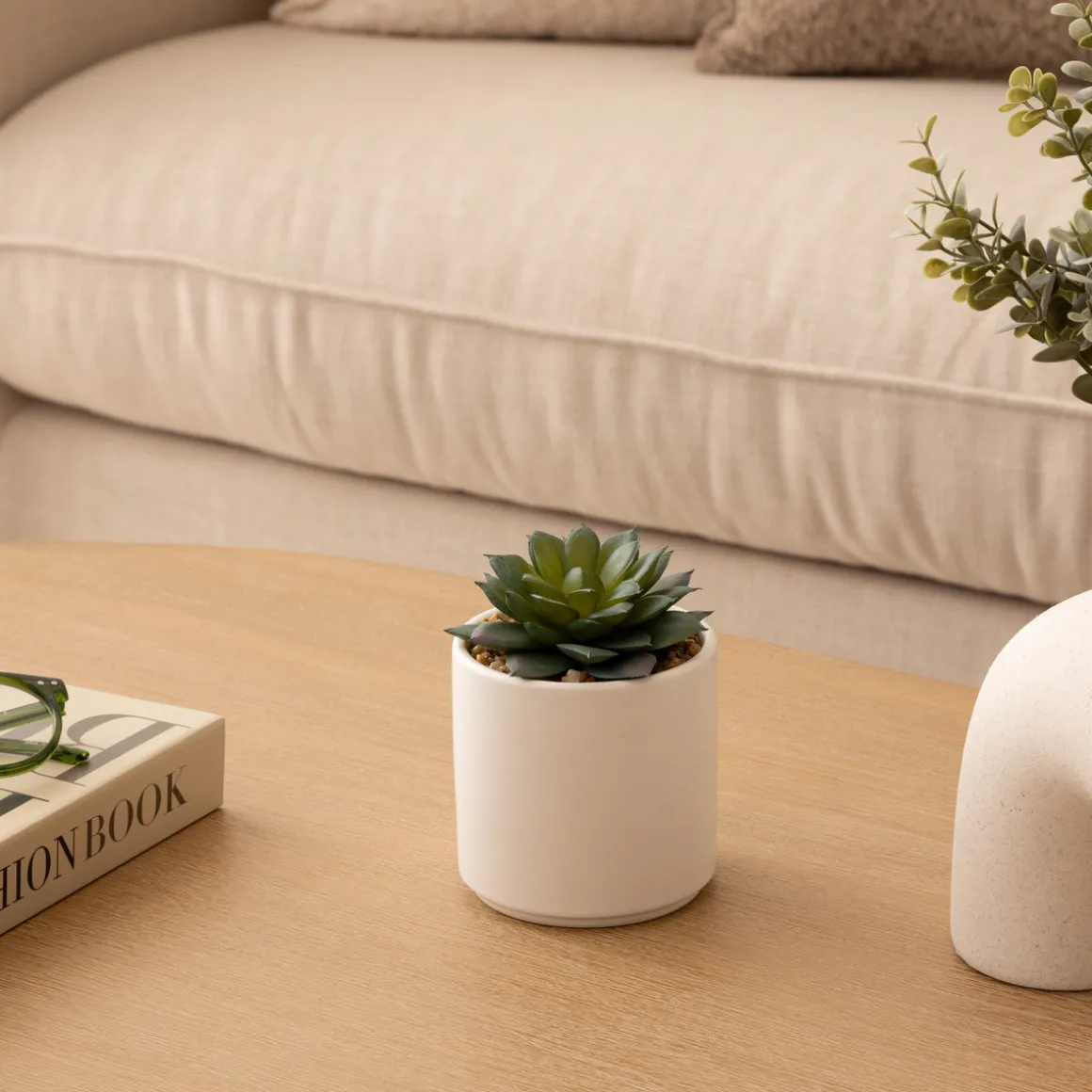 Plante grasse artificielle "Nils"