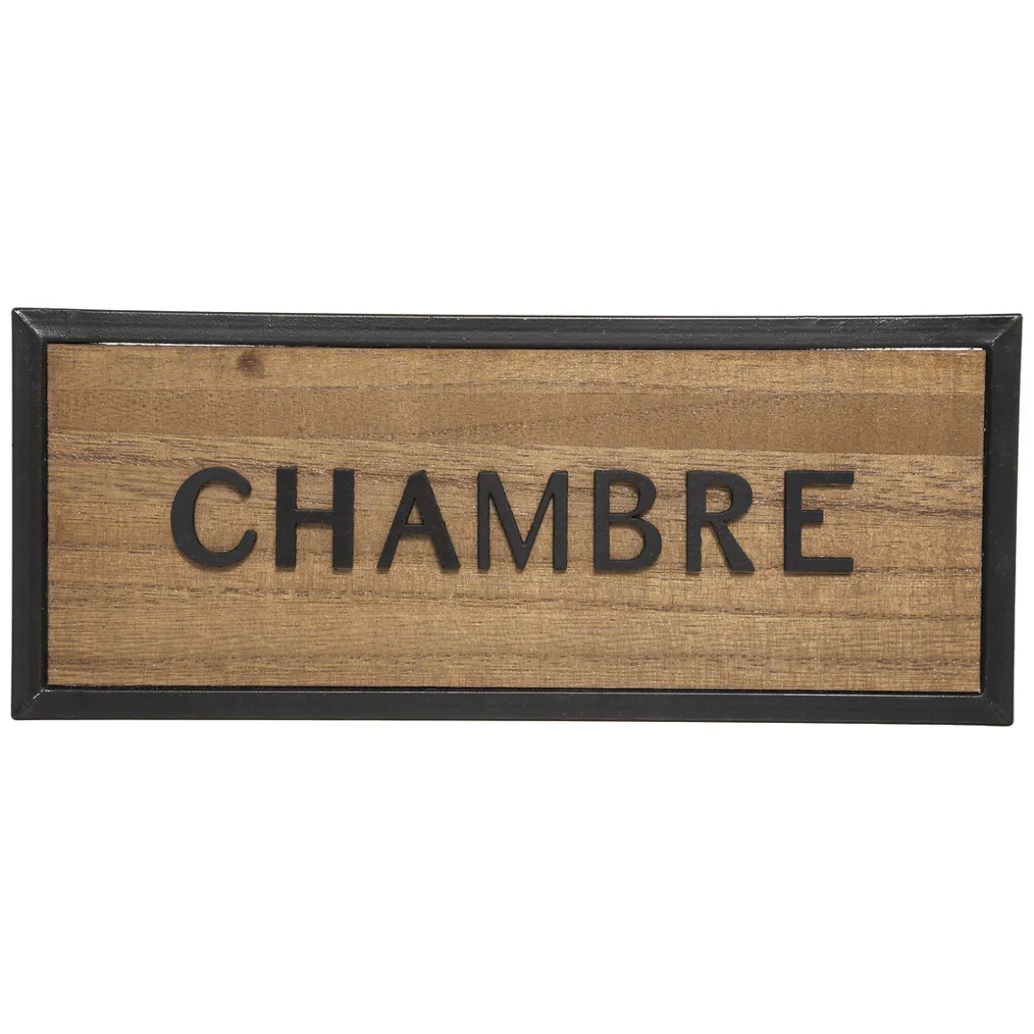 Plaque de porte bois "Javier"