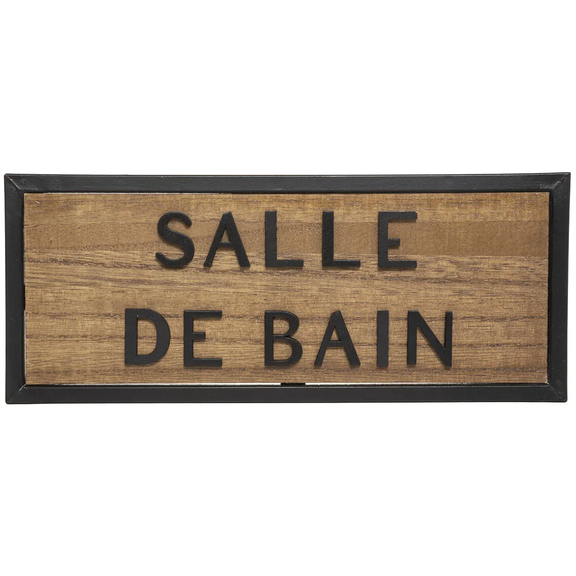 Plaque de porte bois "Javier"