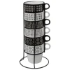 Rack 6 mugs "Ethnik"
