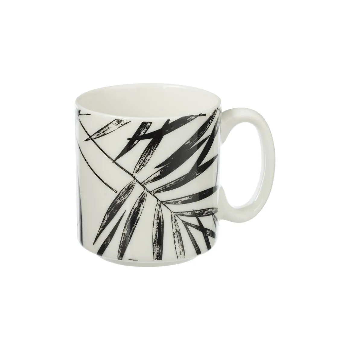 Rack 4 mugs "Floral green"