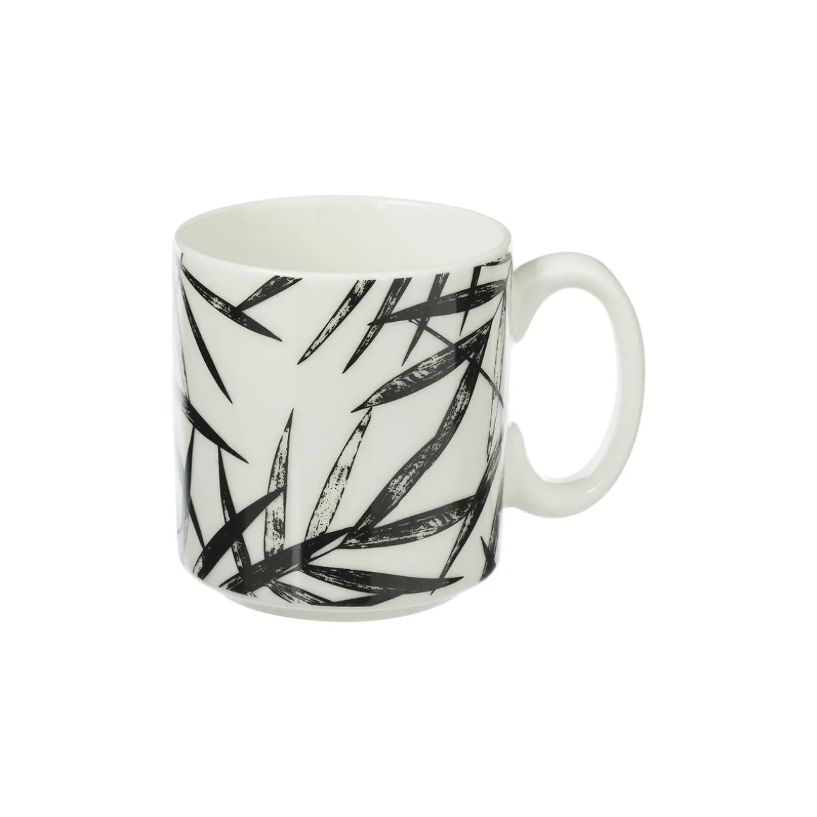 Rack 4 mugs "Floral green"